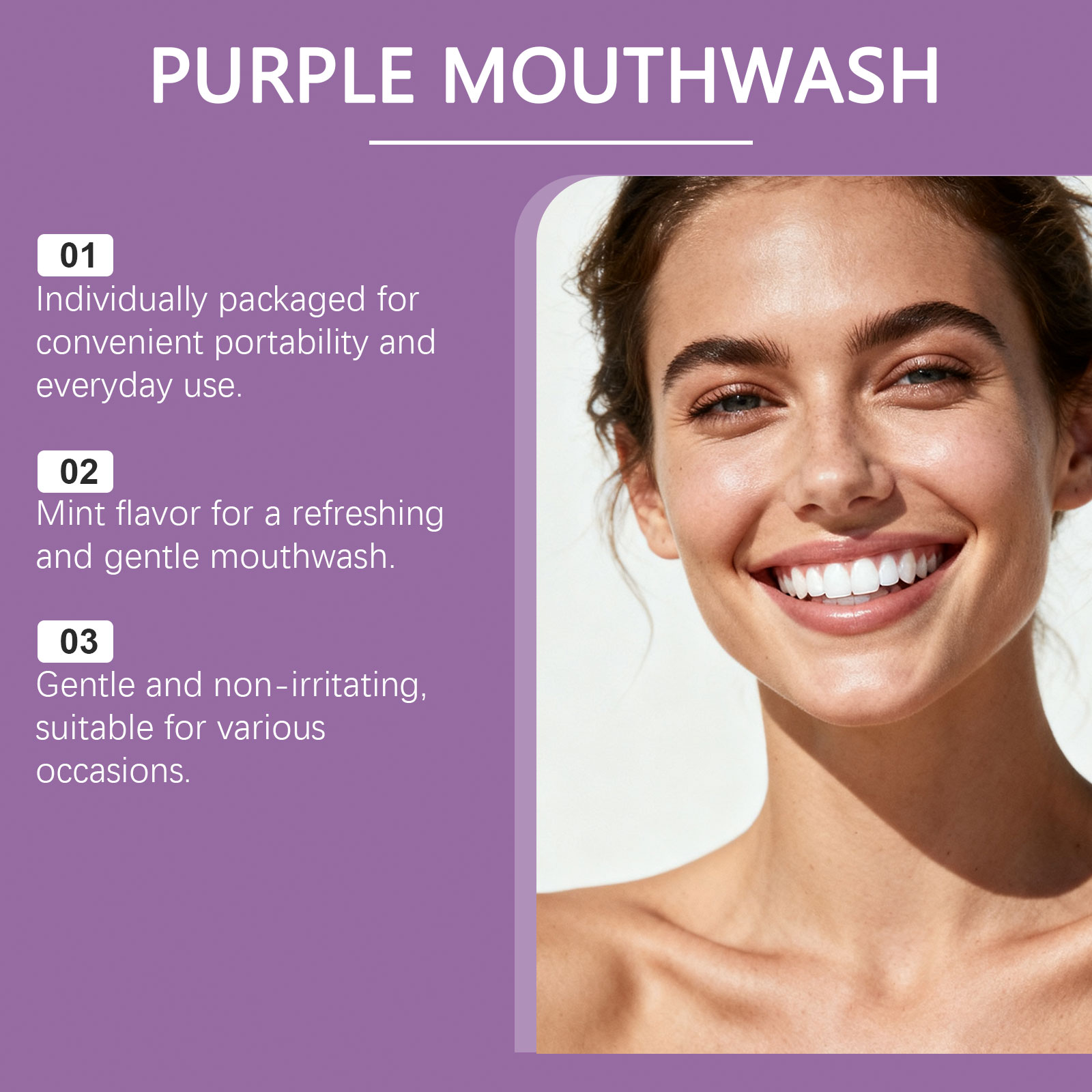 Mor Ağız Çalkalama Suyu Renk D - Teeth Whitening Mouthwash incelemesi ve fiyatı